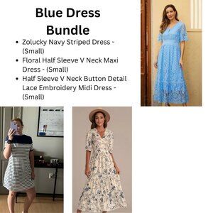 SOLD - Blue Dress Bundle